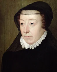 Porträt von Catherine de Medici (1519-89)